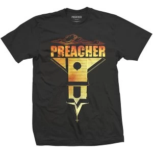 Image of Preacher - Church Blend Unisex Medium T-Shirt - Black