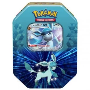 Image of Pokemon TCG Evolution Celebration Tin Leafeon Glaceon or Sylveon