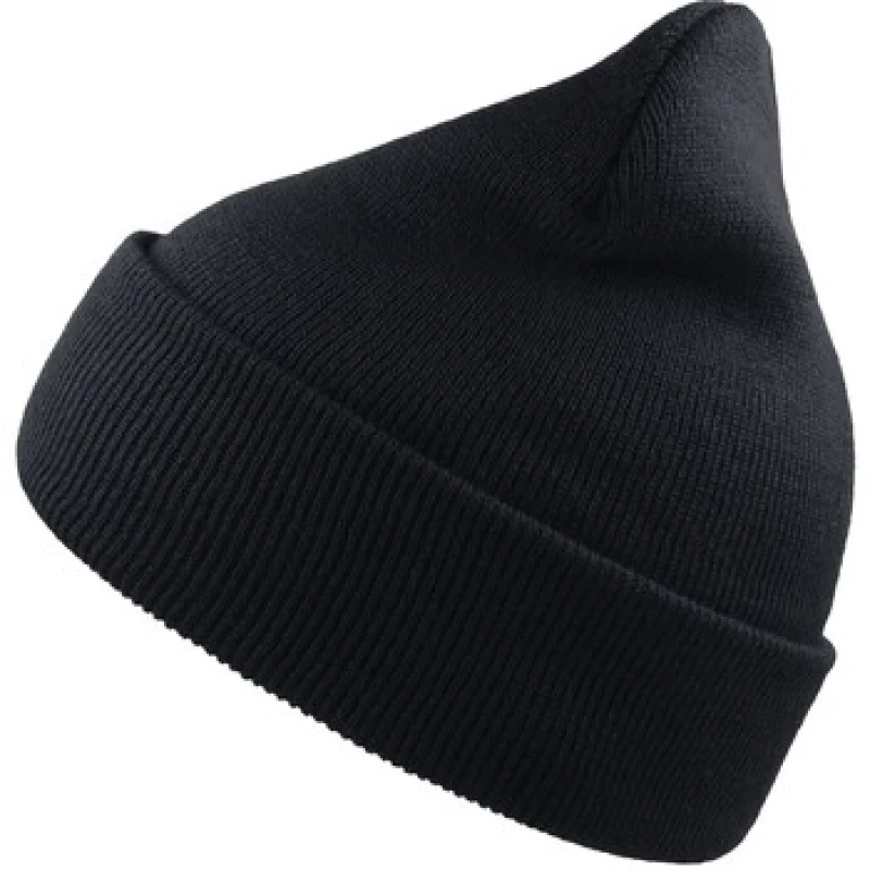 Image of Atlantis Atlantis Men Wind Cuffed Beanie in Navy Navy One Size Male 5063470815517