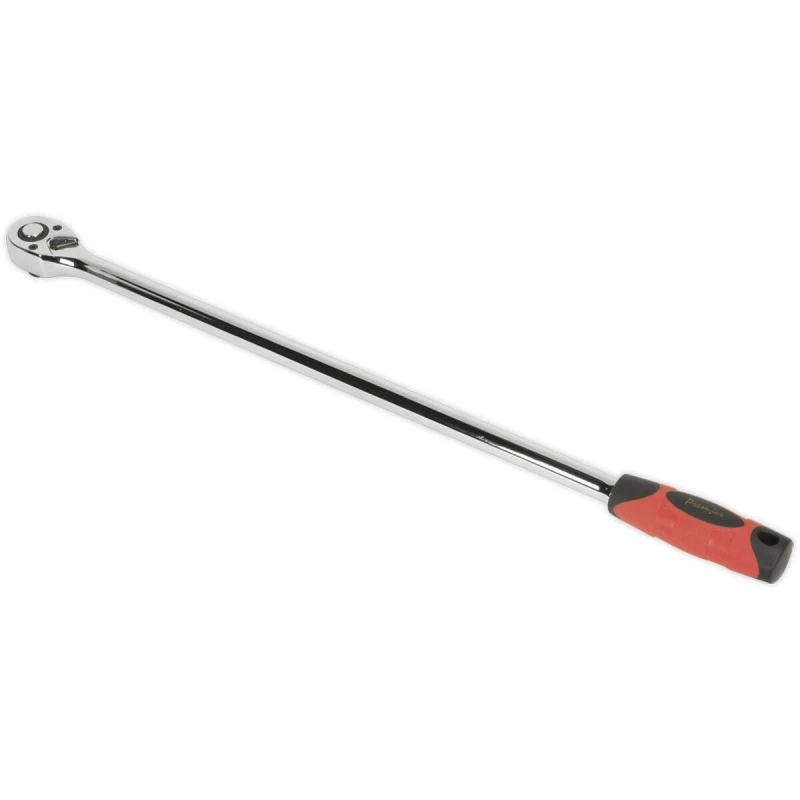 Image of Loops 600mm Extra Long Ratchet Wrench - 1/2" Sq Drive - 72-Tooth Pear-Head Ratchet Multi