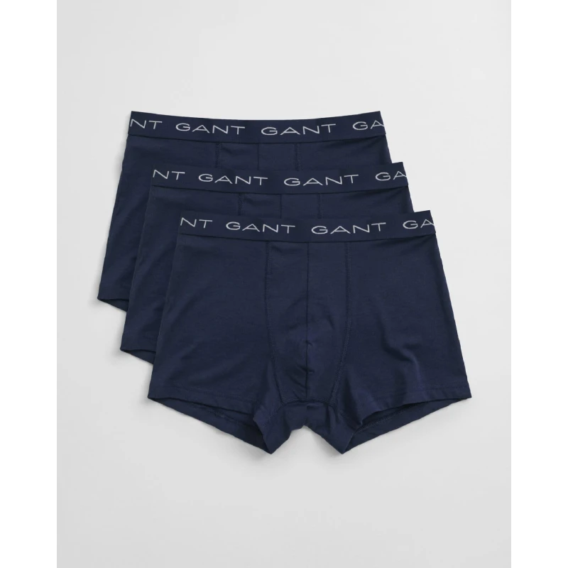Image of Gant 3 Pack of Trunks Blue male XL