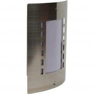 Image of Byron Stainless Steel Outdoor Day and Night Sensor Wall Light