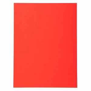 Image of Exacompta Forever170 Square Cut Folder A4 200 Sheets 170 gsm Recycled Pressboard Red