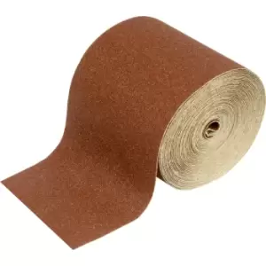 Image of Aluminium Oxide Sanding Roll 115mm 40 Grit 10m in Brown