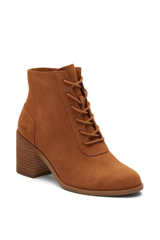 Image of Toms Evelyn Boot - Brown Brown 7