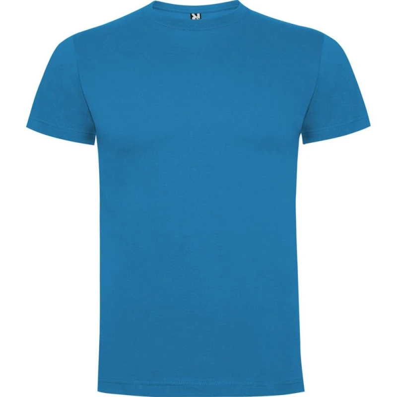 Image of ROLY ROLY Men Dogo Premium T-Shirt in Mid Blue Size: Small Mid Blue S Male 5063574582520