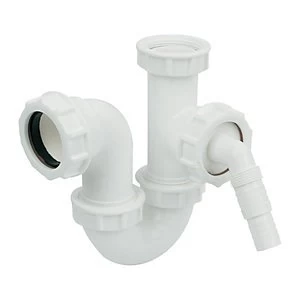 Image of FloPlast TW472 Single Bowl Sink Kit - 40mm