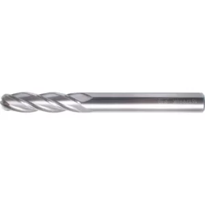 Image of 10.00MM Carbide 4 Flute Plain Shank Long Series Ball Nosed End Mill