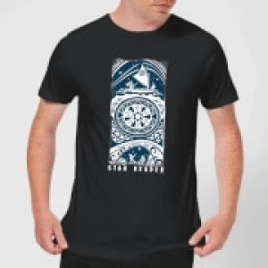 Image of Disney Moana Star Reader Mens T-Shirt - Black - S