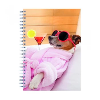 Image of Cats and Dogs Twinwire Notepads A5 Pack of 5 302367