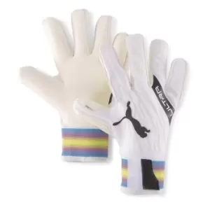 Image of Puma Ultra Grip Pro Goalkeeper Gloves - White