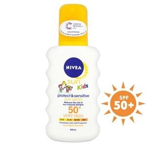 Image of Nivea Sun F50 Kids PnS Spray