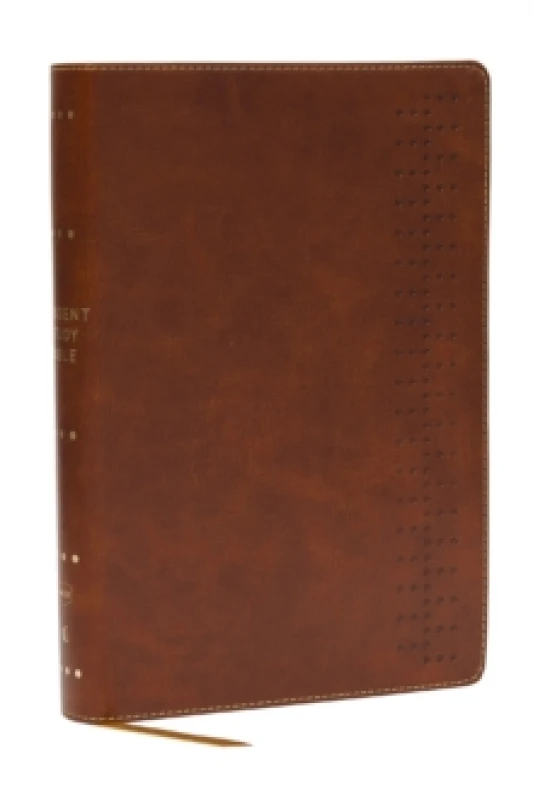 Image of Student Study Bible: A Guide to Knowing and Living Gods Word (NKJV, Brown Leathersoft, Red Letter, Comfort Print) Leather / fine binding
