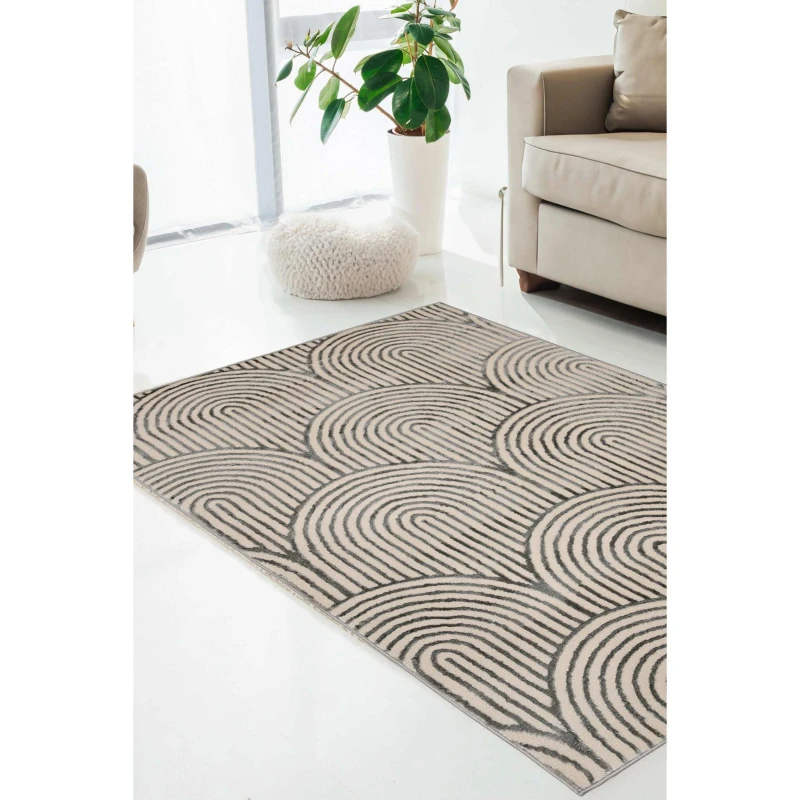 Image of Homemaker Zoe Deco Rug Natural Natural unisex 120x170cm