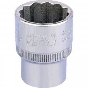 Image of Elora 1/2" Drive Bi Hexagon Socket Whitworth 1/2" 1/2"