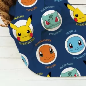 Image of Pokemon GOTTA Flannel Fleece Blanket - Size: 100x150cm - Character