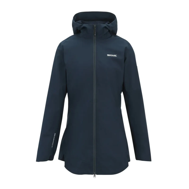 Image of Womens waterproof jacket Regatta Natalina Bleu Female 48