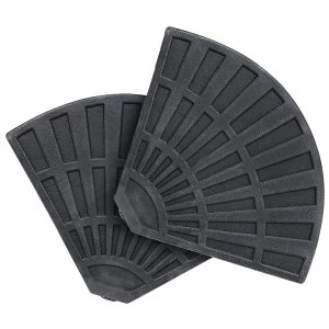 Image of Charles Bentley Parasol Base Weights Stand - 2 Segments