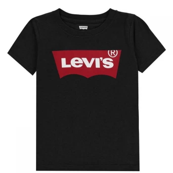 Image of Levis Levis Batwing T Shirt - Black 023