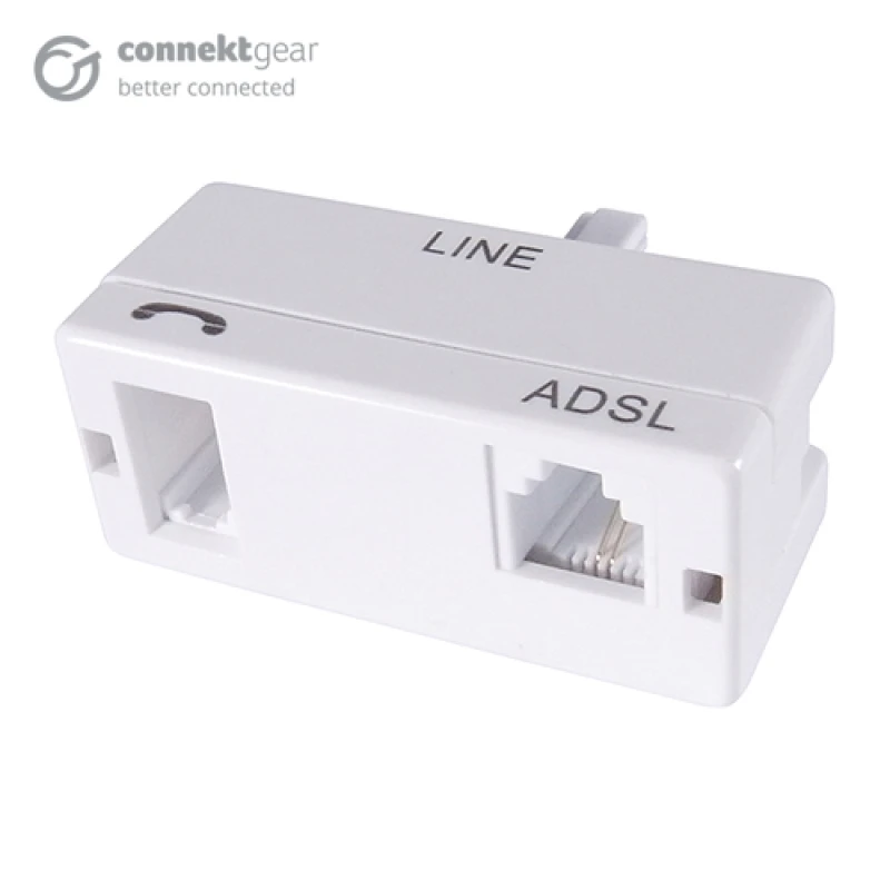 Image of connektgear ADSL Micro Filter BT Male to BT/RJ11 Female