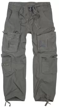 Image of Brandit Pure Vintage Trousers Cargo Trousers olive