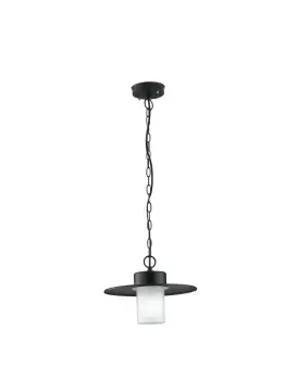 Image of YORK Outdoor Dome Wall Light Black, IP44 30cm